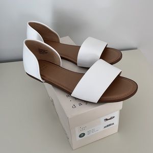 A new day target sandals white